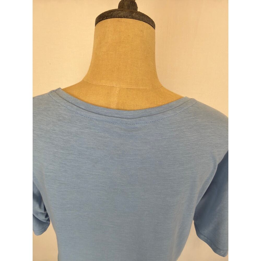 NWT Soya Concept Cornflower Blue Organic Cotton T-Shirt XXL # 0453 - Picture 6 of 7